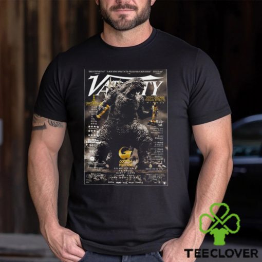 Godzilla Minus One On Variety Cover 2024 Oscars Visual Effects T hoodie, sweater, longsleeve, shirt v-neck, t-shirt