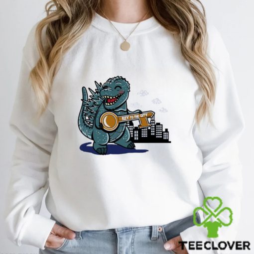 Godzilla has the key to the city The Recipient art hoodie, sweater, longsleeve, shirt v-neck, t-shirt