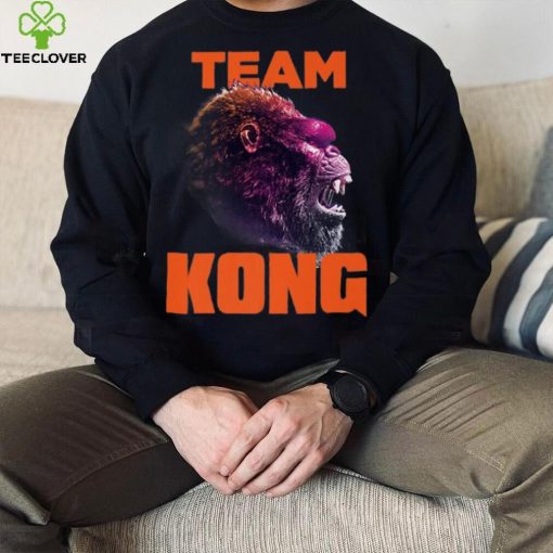Godzilla vs Kong Official Team Kong Neon T Shirt
