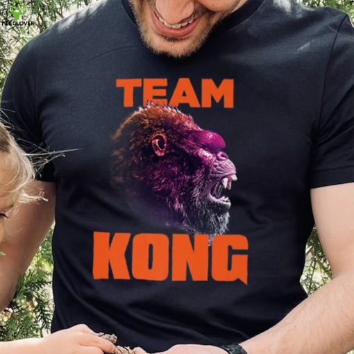 Godzilla vs Kong Official Team Kong Neon T Shirt