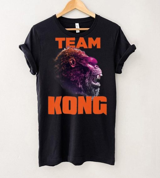 Godzilla vs Kong Official Team Kong Neon T Shirt