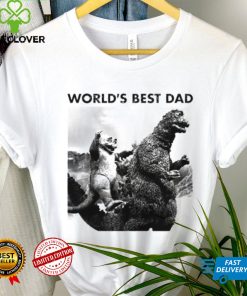 Godzilla world’s best dad T Shirt