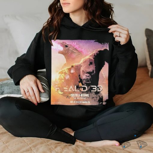 Godzilla x Kong The New Empire RealD 3D Official Poster Shirt