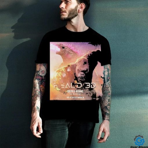 Godzilla x Kong The New Empire RealD 3D Official Poster Shirt