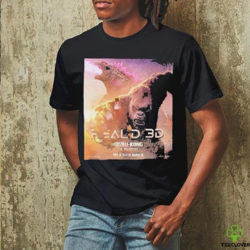 Godzilla x Kong The New Empire RealD 3D Official Poster Shirt