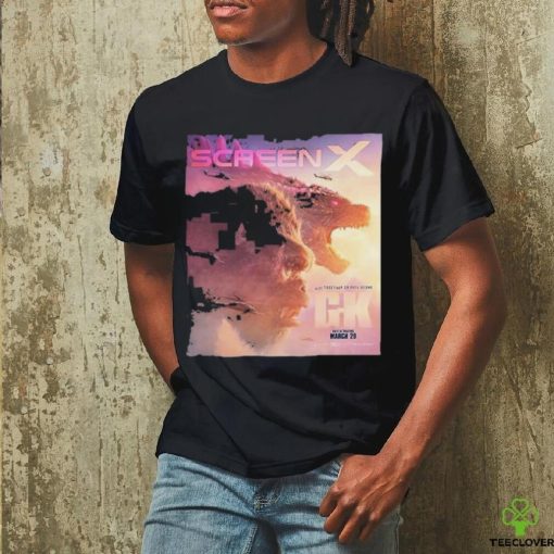 Godzilla x Kong The New Empire ScreenX Official Poster Shirt