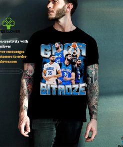 Goga Bitadze basketball player lightning vintage shirt
