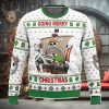 Personalized U.S Flag Crown Royal Ugly Christmas Sweater