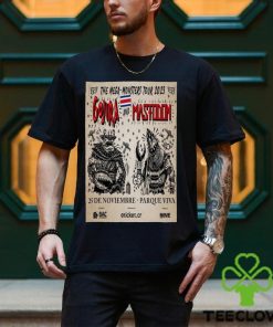 Gojira And Mastodon 25 Dec 2023 Parque Viva Poster Shirt