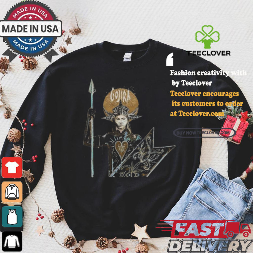 Gojira Classic Album Fortitude Warrior Shirt Gojira Classic Album Fortitude Warrior Shirt