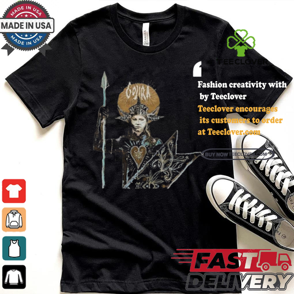 Gojira Classic Album Fortitude Warrior Shirt Gojira Classic Album Fortitude Warrior Shirt