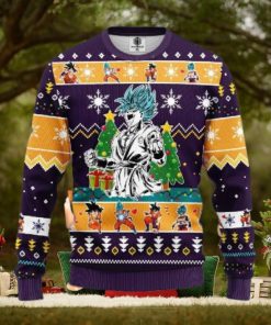 Goku Blue Dragon Ball Anime Ugly Christmas Sweater