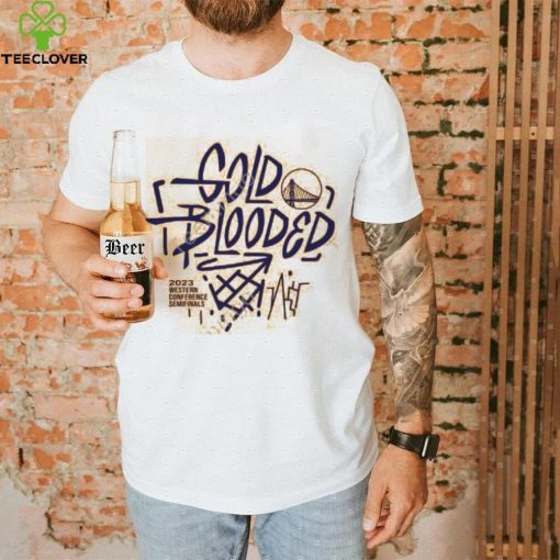 Gold Blooded 2023 Western Conference Semifinals Tee Shirt