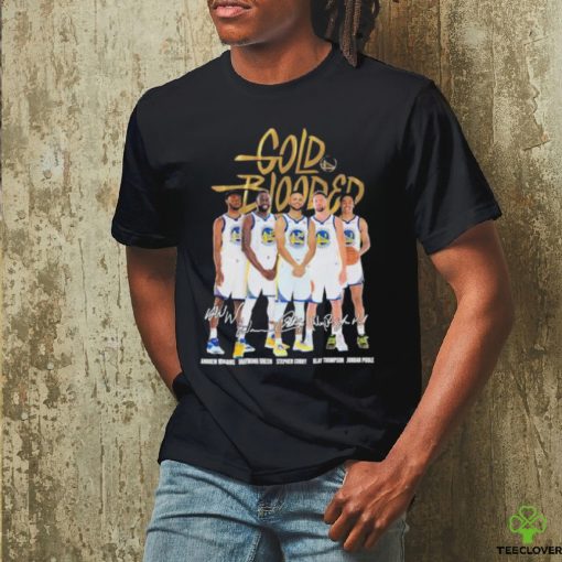 Gold Blooded NBA T Shirt