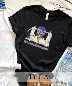 Gold Blooded Spask Brother Stephen Curry And Klay Thompson Signatures New Design T Shirt