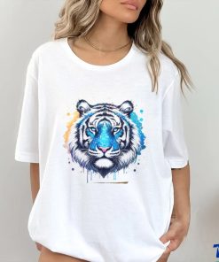 Gold Blue Tiger shirt