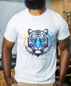 Gold Blue Tiger shirt