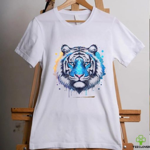Gold Blue Tiger shirt