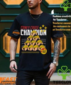 Gold Star Coney Crate Champion Shirt