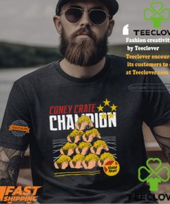 Gold Star Coney Crate Champion Shirt