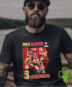 Gold blooded 2024 go Niners San Francisco 49ers shirt