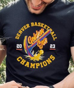 Gold era Denver basketball 2023 champions shirt
