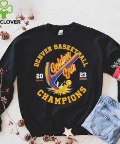 Gold era Denver basketball 2023 champions shirt
