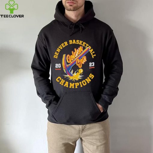 Gold era Denver basketball 2023 champions shirt