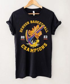 Gold era Denver basketball 2023 champions shirt