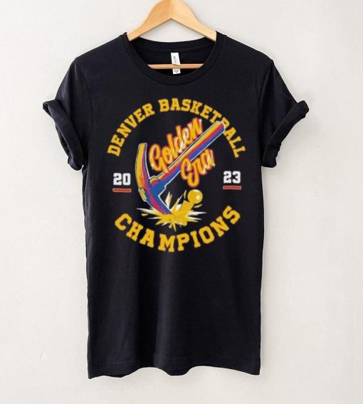 Gold era Denver basketball 2023 champions shirt