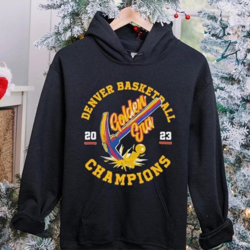 Gold era Denver basketball 2023 champions shirt