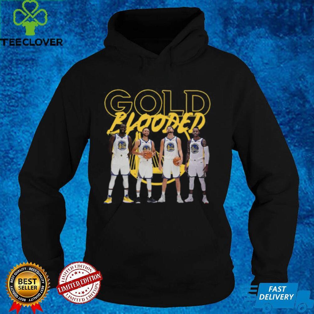 Golden Blooded Golden State Warriors Players Shirt