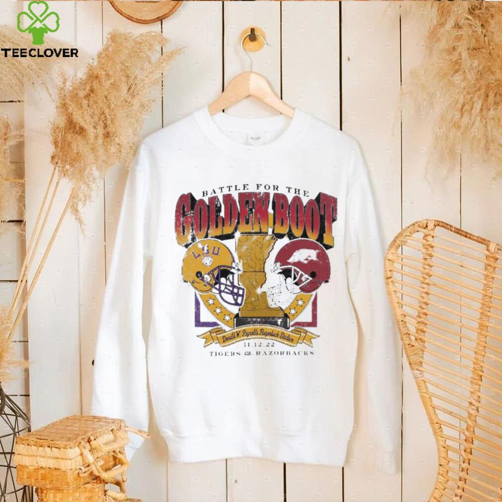 Golden Boot 2022 Tiger Vs Razorbacks Shirt Golden Boot 2022 Tiger Vs Razorbacks Shirt