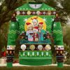Mery Fismmas Santa Love Fishing Ugly Christmas Sweater