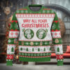 Retro Christmas Die Hard Ugly Sweater, Yippee Ki Yay Xmas Sweater