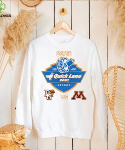 Golden Gophers vs Falcons 2023 Quick Lane Bowl shirt