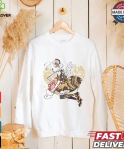 Golden Guardian Of The Hive, This Ethereal Anime Character Blends The Elegance T shirt