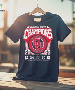 Golden Hat Trophy Champions Oklahoma Sooners 2023 Shirt 3 Golden Hat Trophy Champions Oklahoma Sooners 2023 Shirt
