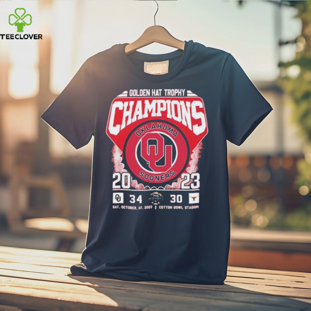 Golden Hat Trophy Champions Oklahoma Sooners 2023 Shirt Golden Hat Trophy Champions Oklahoma Sooners 2023 Shirt