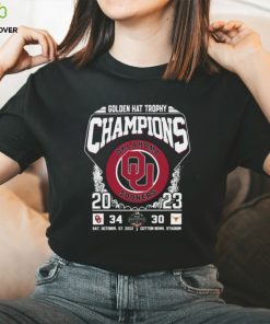 Golden Hat Trophy Champions Oklahoma Sooners 2023 T Shirt