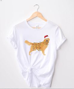 Golden Retriever Christmas Dog Lover Gift T Shirt