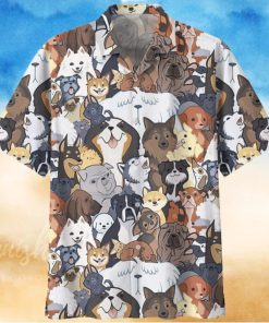 Golden Retriever Colorful Amazing Design Unisex Hawaiian Shirt For Men And Women Dhc17063166