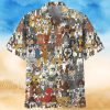 Golden Retriever Colorful Nice Design Unisex Hawaiian Shirt