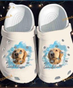 Golden Retriever Dog Cute Crocs