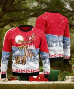 Golden Retriever Santa Claus Special Design For Christmas Holiday 3D Sweater Gift For Christmas