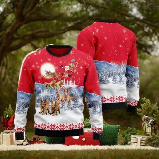 Golden Retriever Santa Claus Special Design For Christmas Holiday 3D Sweater Gift For Christmas