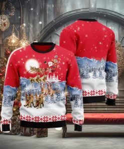 Golden Retriever Santa Claus Special Design For Christmas Holiday 3D Sweater Gift For Christmas