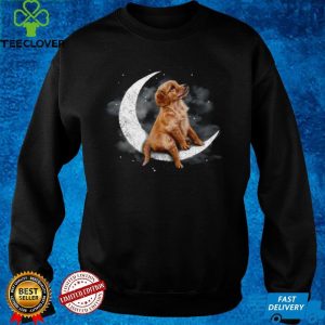 Golden Retriever Sit On The Moon hoodie, sweater, longsleeve, shirt v-neck, t-shirt