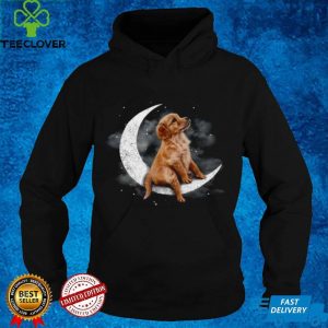 Golden Retriever Sit On The Moon hoodie, sweater, longsleeve, shirt v-neck, t-shirt