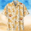 Golden Retriever Yellow High Quality Unisex Hawaiian Shirt